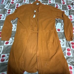 Cardigan with tank under shirt